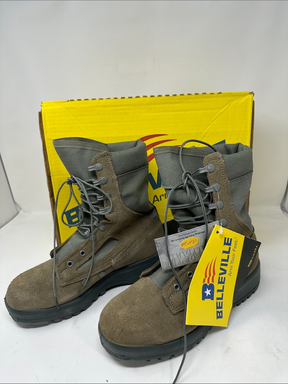 Belleville Boots Size 8